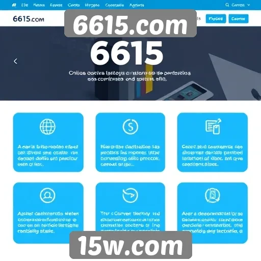 Exploração das características do site 6615.com